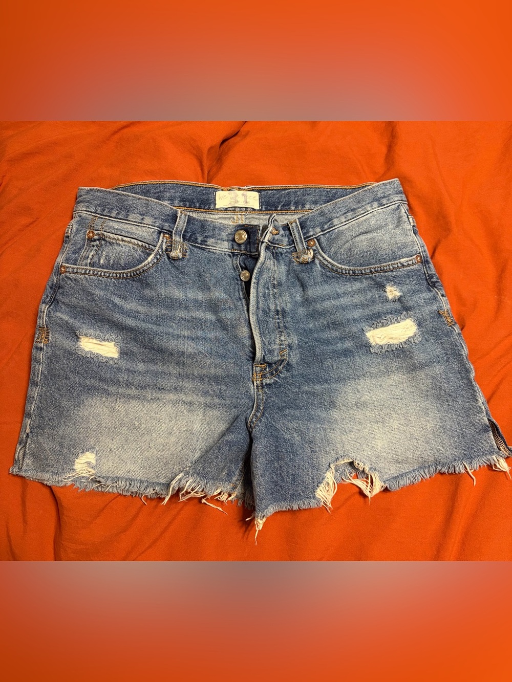 Free People Denim Shorts